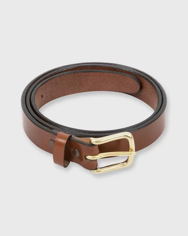 Best Sale Mashburn 1" Belt Medium Brown Bridle