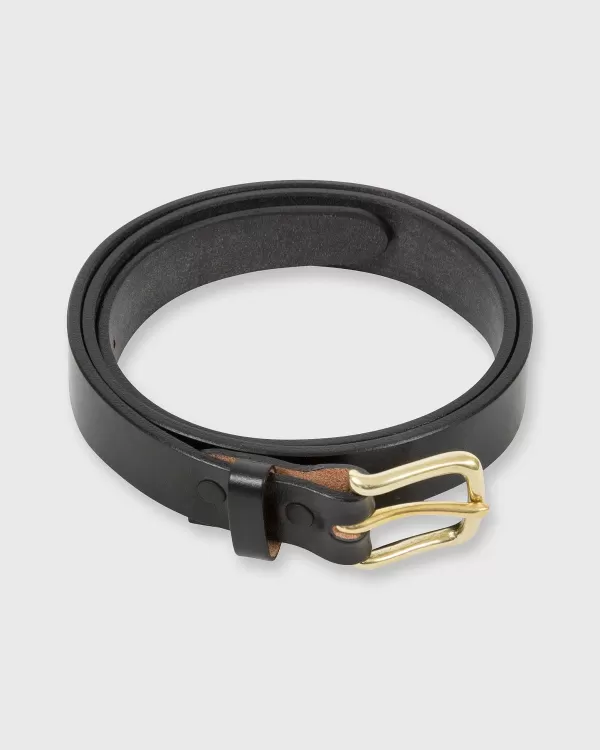 Outlet Mashburn 1" Belt Black Bridle