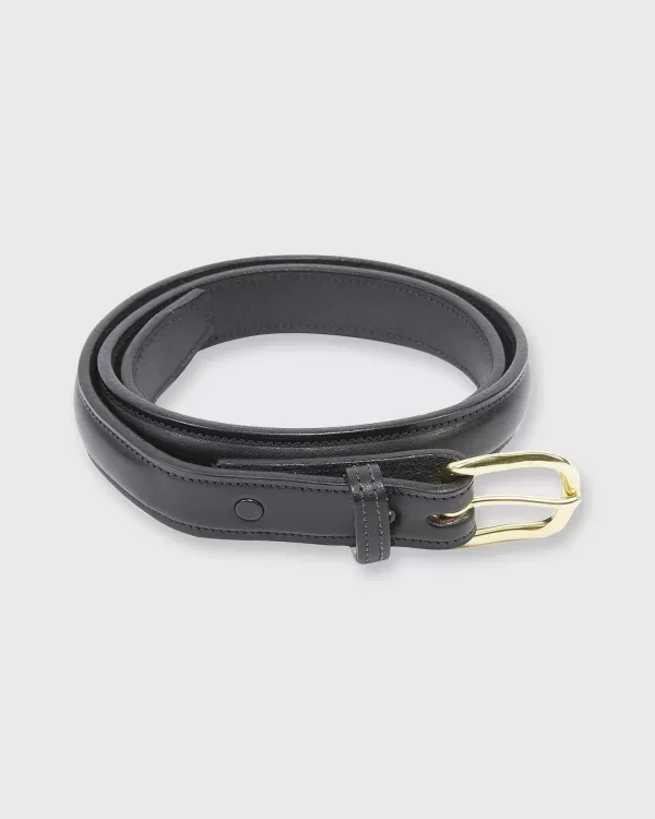 Shop Mashburn 1" Bombay Stitch Belt Black Bridle