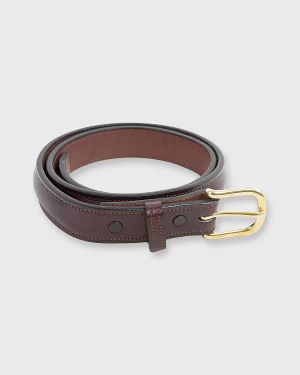 Store Mashburn 1" Bombay Stitch Belt Havana Bridle