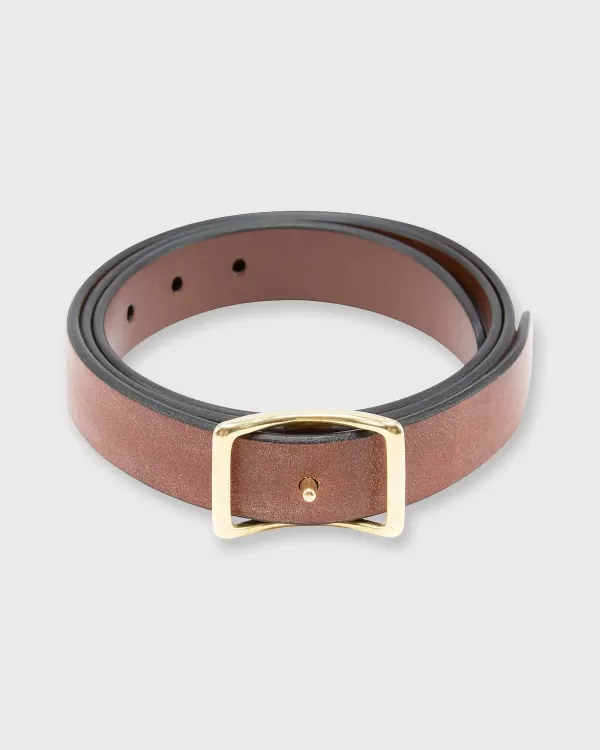 Best Sid Mashburn 1" Reversible Conroy Belt Medium Brown Bridle