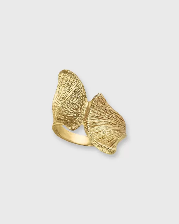 Shop Gogo Jewelry Armadillo Scapula Ring Vermeil