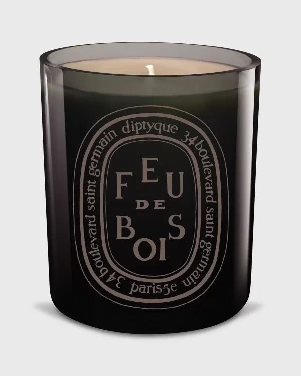 Store Diptyque Colored Scented Candle Feu De Bois