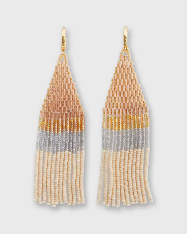 Store Bluma Project Franja Earrings Honey