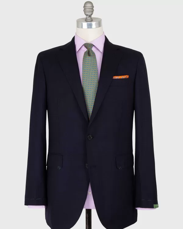 Sale Sid Mashburn Kincaid No. 4 Jacket Navy Escorial Wool Twill