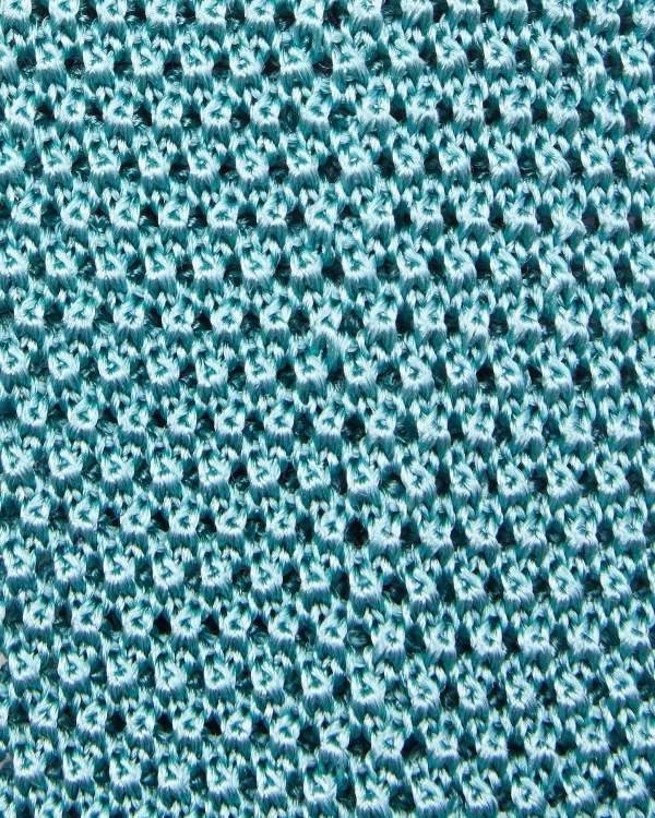 Shop Sid Mashburn Silk Knit Tie Sea Green