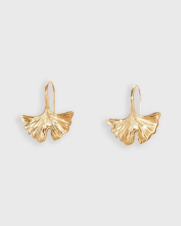 Shop Aurélie Bidermann Tangerine Earrings Gold