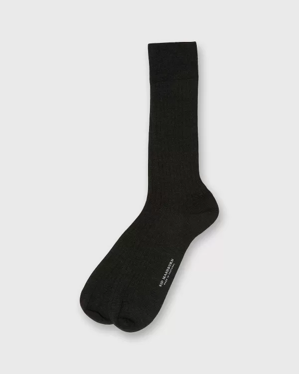 Store Sid Mashburn Trouser Dress Socks Heather Charcoal Extra Fine Merino